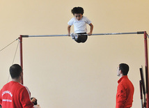 18th Azerbaijan Gymnastics Championship finished. Baku, Azerbaijan, Nov.04, 2011
