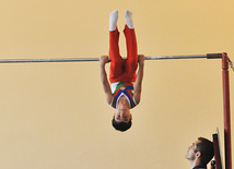 18th Azerbaijan Gymnastics Championship finished. Baku, Azerbaijan, Nov.04, 2011
