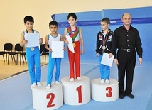 18th Azerbaijan Gymnastics Championship finished. Baku, Azerbaijan, Nov.04, 2011
