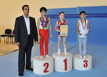 18th Azerbaijan Gymnastics Championship finished. Baku, Azerbaijan, Nov.04, 2011
