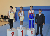 18th Azerbaijan Gymnastics Championship finished. Baku, Azerbaijan, Nov.04, 2011
