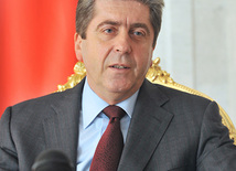 Bulgarian President Georgi Parvanov. Baku, Azerbaijan, Nov.15, 2011