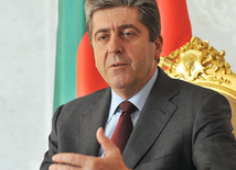 Bulgarian President Georgi Parvanov. Baku, Azerbaijan, Nov.15, 2011