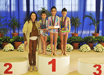 The 18th Azerbaijan Championship and Baku Championship on Rhythmic Gymnastics kicked off. Baku, Azerbaijan, Nov.18, 2011