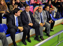 The 18th Azerbaijan Championship and Baku Championship on Rhythmic Gymnastics kicked off. Baku, Azerbaijan, Nov.18, 2011