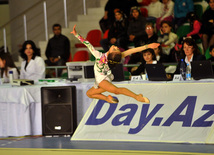 The 18th Azerbaijan Championship and Baku Championship on Rhythmic Gymnastics kicked off. Baku, Azerbaijan, Nov.18, 2011