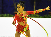 The 18th Azerbaijan Championship and Baku Championship on Rhythmic Gymnastics finished. Baku, Azerbaijan, Nov.19, 2011