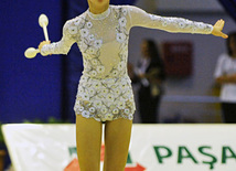 The 18th Azerbaijan Championship and Baku Championship on Rhythmic Gymnastics finished. Baku, Azerbaijan, Nov.19, 2011