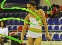 The 18th Azerbaijan Championship and Baku Championship on Rhythmic Gymnastics finished. Baku, Azerbaijan, Nov.19, 2011