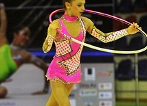 The 18th Azerbaijan Championship and Baku Championship on Rhythmic Gymnastics finished. Baku, Azerbaijan, Nov.19, 2011