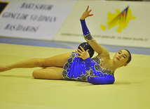 The 18th Azerbaijan Championship and Baku Championship on Rhythmic Gymnastics finished. Baku, Azerbaijan, Nov.19, 2011