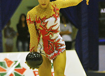 The 18th Azerbaijan Championship and Baku Championship on Rhythmic Gymnastics finished. Baku, Azerbaijan, Nov.19, 2011