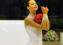 The 18th Azerbaijan Championship and Baku Championship on Rhythmic Gymnastics finished. Baku, Azerbaijan, Nov.19, 2011