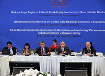 Baku hosts high-level meeting within CAREC. Baku, Azerbaijan, Nov.22, 2011 