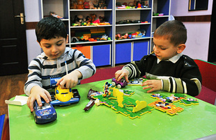 Children are our future. Baku, Azerbaijan, Nov.22, 2011