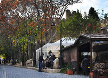 İçərişəhərin payız rəngləri. Bakı, Azərbaycan, 29 noyabr 2011