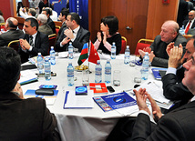 About a thousand Turkish companies operate in many sectors in Azerbaijan. Baku, Azerbaijan, Nov.28, 2011Azerbaijani-Turkish business forum. Baku, Azerbaijan, Nov.28, 2011