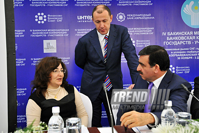 Fourth Baku International Banking Conference of CIS participating countries. Baku, Azerbaijan, Dec.01, 2011