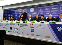 Fourth Baku International Banking Conference of CIS participating countries. Baku, Azerbaijan, Dec.01, 2011