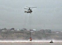 There were two pilots in the aircraft, who survived. Baku, Azerbaijan, Dec.23, 2011 