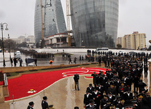 Azerbaijan commemorates 22nd anniversary of 20th January tragedy. Baku, Azerbaijan, Jan.20, 2012 