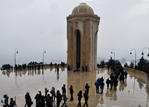 Azerbaijan commemorates 22nd anniversary of 20th January tragedy. Baku, Azerbaijan, Jan.20, 2012 