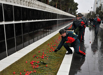 Azerbaijan commemorates 22nd anniversary of 20th January tragedy. Baku, Azerbaijan, Jan.20, 2012 