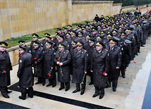 Azerbaijan commemorates 22nd anniversary of 20th January tragedy. Baku, Azerbaijan, Jan.20, 2012 