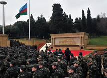 Azerbaijan commemorates 22nd anniversary of 20th January tragedy. Baku, Azerbaijan, Jan.20, 2012 