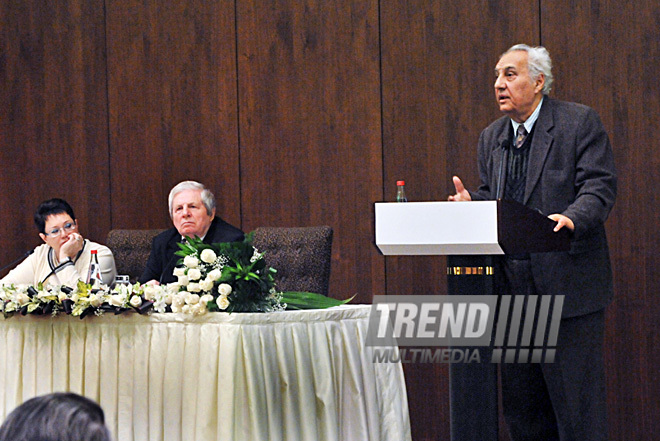 Presentation of the books by famous Russian writer and historian, publicist Rudolf Ivanov "Azerbaijani true story, Russian advent and Persian motives" and "Kelbeli Khan Nakhchivanski” His age and heritage". Baku, Azerbaijan, Jan.31, 2012