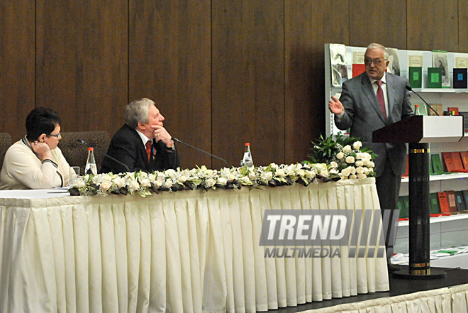 Presentation of the books by famous Russian writer and historian, publicist Rudolf Ivanov "Azerbaijani true story, Russian advent and Persian motives" and "Kelbeli Khan Nakhchivanski” His age and heritage". Baku, Azerbaijan, Jan.31, 2012