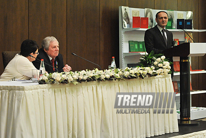 Presentation of the books by famous Russian writer and historian, publicist Rudolf Ivanov "Azerbaijani true story, Russian advent and Persian motives" and "Kelbeli Khan Nakhchivanski” His age and heritage". Baku, Azerbaijan, Jan.31, 2012