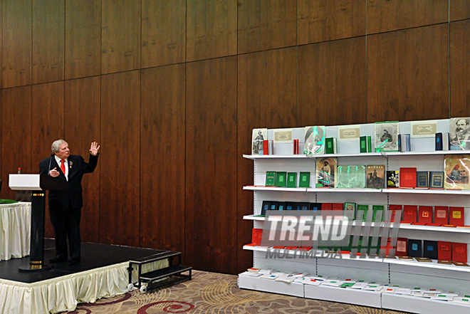 Presentation of the books by famous Russian writer and historian, publicist Rudolf Ivanov "Azerbaijani true story, Russian advent and Persian motives" and "Kelbeli Khan Nakhchivanski” His age and heritage". Baku, Azerbaijan, Jan.31, 2012