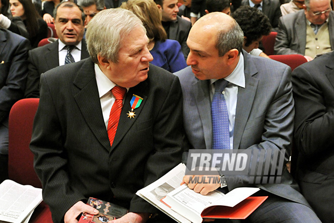 Presentation of the books by famous Russian writer and historian, publicist Rudolf Ivanov "Azerbaijani true story, Russian advent and Persian motives" and "Kelbeli Khan Nakhchivanski” His age and heritage". Baku, Azerbaijan, Jan.31, 2012