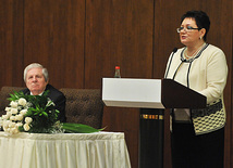 His books can be called as encyclopedic on the volume of the historical material – Azerbaijani MP Elmira Akhundova. Baku, Azerbaijan, Jan.31, 2012