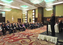 Presentation of the books by famous Russian writer and historian, publicist Rudolf Ivanov "Azerbaijani true story, Russian advent and Persian motives" and "Kelbeli Khan Nakhchivanski” His age and heritage". Baku, Azerbaijan, Jan.31, 2012