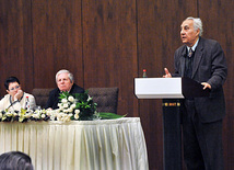 Presentation of the books by famous Russian writer and historian, publicist Rudolf Ivanov "Azerbaijani true story, Russian advent and Persian motives" and "Kelbeli Khan Nakhchivanski” His age and heritage". Baku, Azerbaijan, Jan.31, 2012