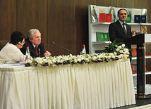 Presentation of the books by famous Russian writer and historian, publicist Rudolf Ivanov "Azerbaijani true story, Russian advent and Persian motives" and "Kelbeli Khan Nakhchivanski” His age and heritage". Baku, Azerbaijan, Jan.31, 2012