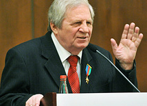 "My creative work is aimed at correcting false errors in Azerbaijan's history for future generations" - Rudolf Ivanov. Baku, Azerbaijan, Jan.31, 2012