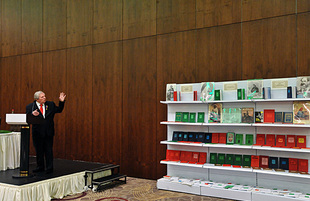 Presentation of the books by famous Russian writer and historian, publicist Rudolf Ivanov "Azerbaijani true story, Russian advent and Persian motives" and "Kelbeli Khan Nakhchivanski” His age and heritage". Baku, Azerbaijan, Jan.31, 2012