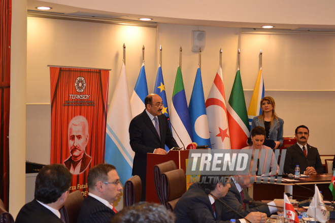 "Akhundzadeh's year" official opening ceremony within TURKSOY. Ankara, Turkey. 2012