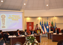 "Akhundzadeh's year" official opening ceremony within TURKSOY. Ankara, Turkey. 2012