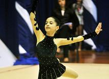 The 19th Open Baku Rhythmic Gymnastics Championship. Baku, Azerbaijan, Feb.03, 2012