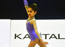 The 19th Open Baku Rhythmic Gymnastics Championship. Baku, Azerbaijan, Feb.03, 2012