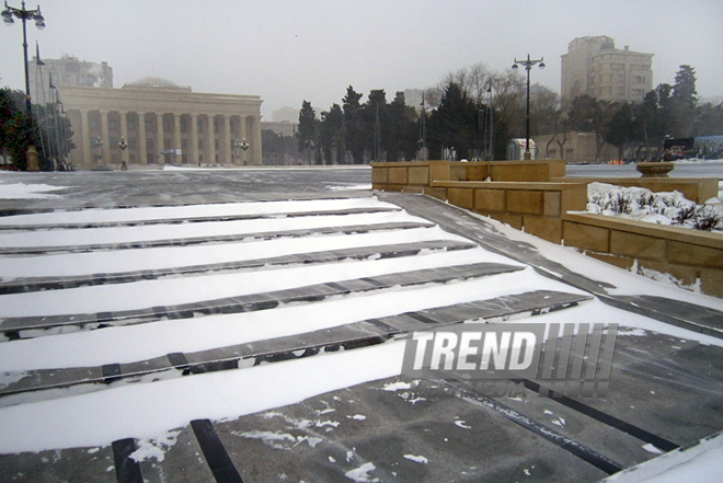 Bakıda yenə çovğundur. Azərbaycan, 08 fevral 2012