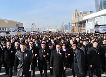 Nationwide march on 20th anniversary of Khojaly genocide held in Baku. Azerbaijan, Feb.26, 2012