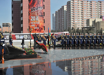 Nationwide march on 20th anniversary of Khojaly genocide held in Baku. Azerbaijan, Feb.26, 2012