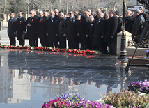 Nationwide march on 20th anniversary of Khojaly genocide held in Baku. Azerbaijan, Feb.26, 2012