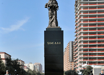 Nationwide march on 20th anniversary of Khojaly genocide held in Baku. Azerbaijan, Feb.26, 2012