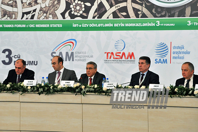 Baku hosts third forum of the OIC member countries' ‘Think Tanks’. Azerbaijan, Marc 02, 2012